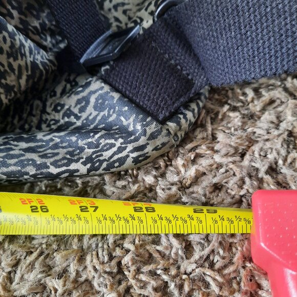 Kipling Wheeled Duffle Animal Print Nylon Wheeled Luggage, Travel Bag 11x15x28 - Picture 14 of 15